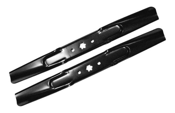 MTD Lawn Tractor Two Blade Replacement Set, 2-in-1, 00-in, 5 star mount G3
