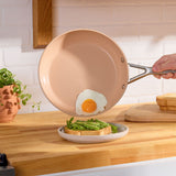 Ninja Extended Life Essential Ceramic Cookware Set, 12-pc, Dark Grey