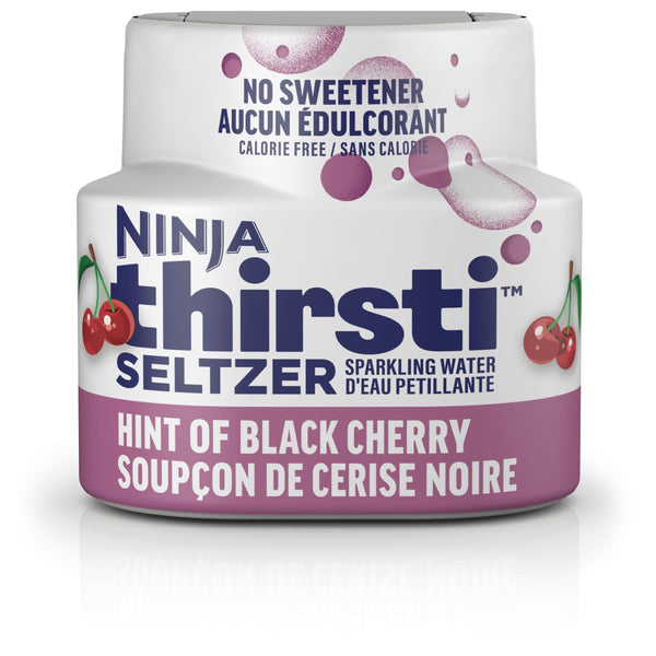Ninja Thirsti SELTZER Black Cherry Flavoured Water Drops C1