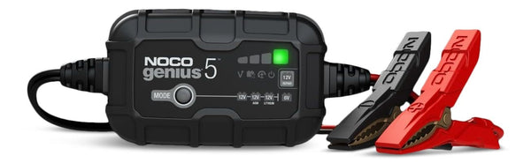 NOCO GENIUS5 Smart Battery Charger/Maintainer/Desulfator, 5-Amp, 6V/12V D8