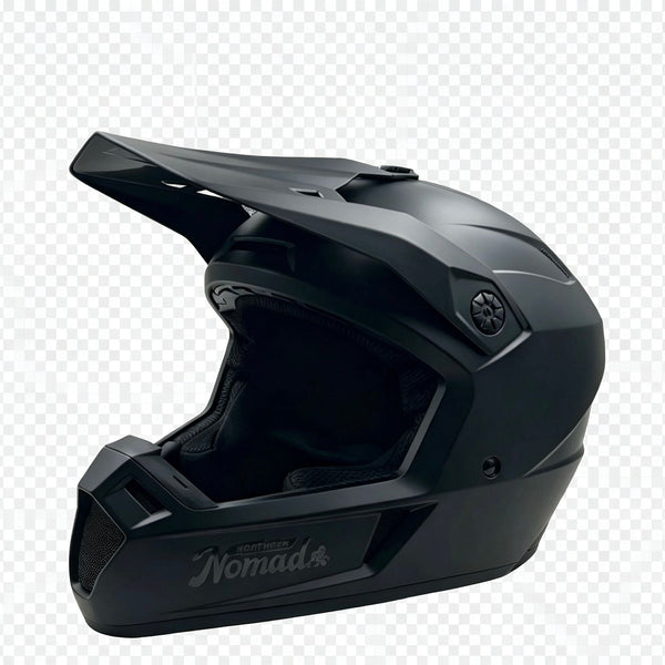 Northern Nomad Trail Blazer Dirt Bike Helmet, Matte Black, Various Sizes G5