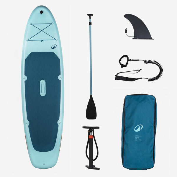 10 ft 6 in Inflatable Stand Up Paddle Set for 1–2 People, 100 O3