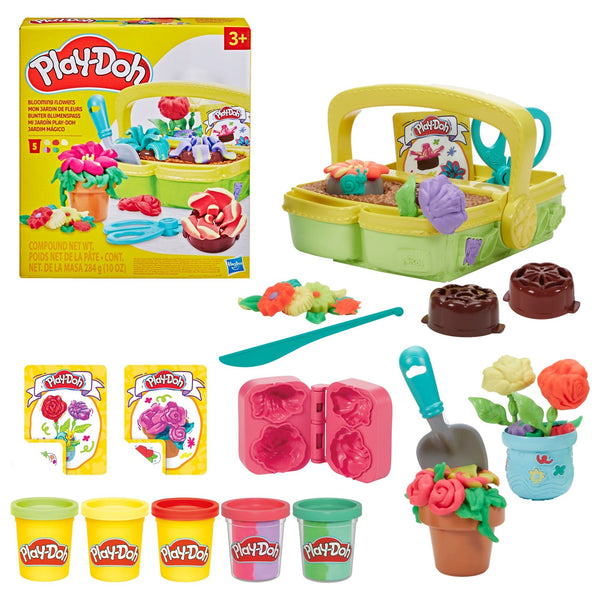 Play-Doh Toy Flower Garden Playset for Sensory Play F5