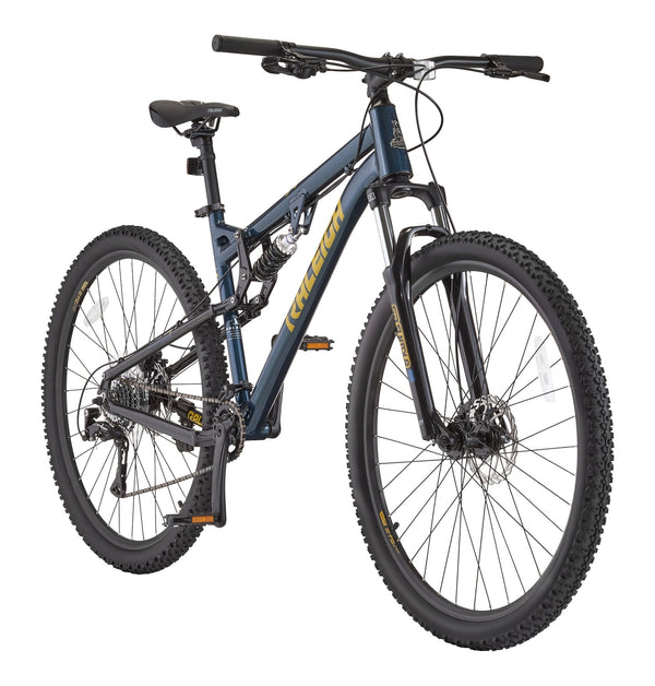Raleigh Attack Dual-Suspension Mountain Bike, 29-in Wheel, Black M0