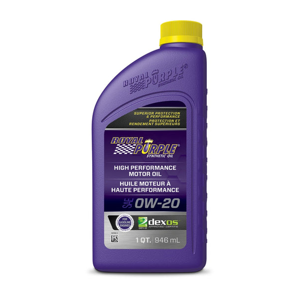 Royal Purple High Performance 0W20 Synthetic Engine/Motor Oil, 946-mL X6