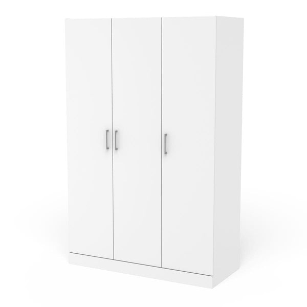 Sauder 3 Drawer Wardrobe White F6