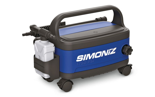 SIMONIZ 1750 PSI 1.8 GPM Wheeled Electric Pressure Washer with Foam Blaster A4