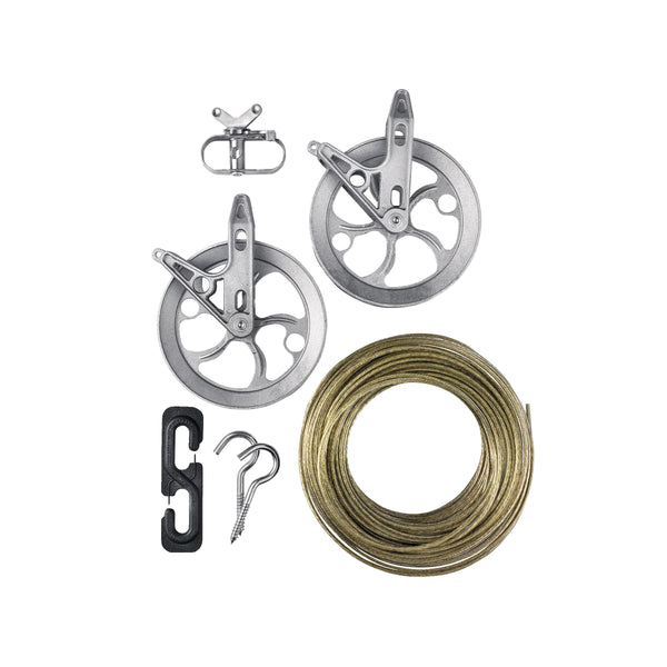 Strata Heavy-duty Clothesline Kit for Indoor & Outdoor, 150-ft B4