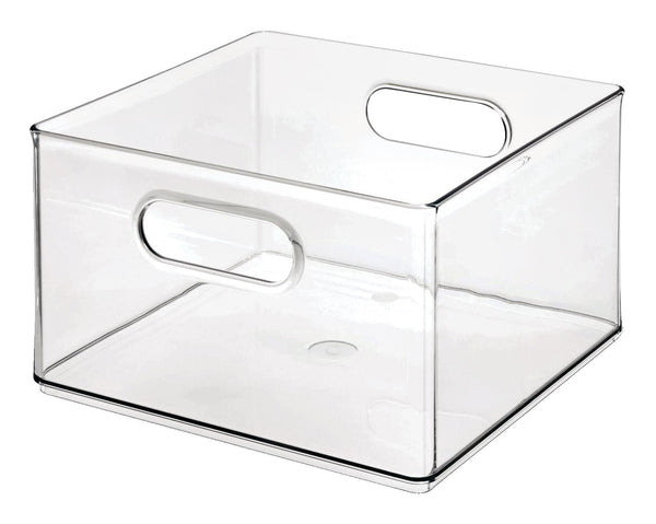 The Home Edit by iDESIGN Clear Stackable Organizing Storage Bin, 8.2-L E6