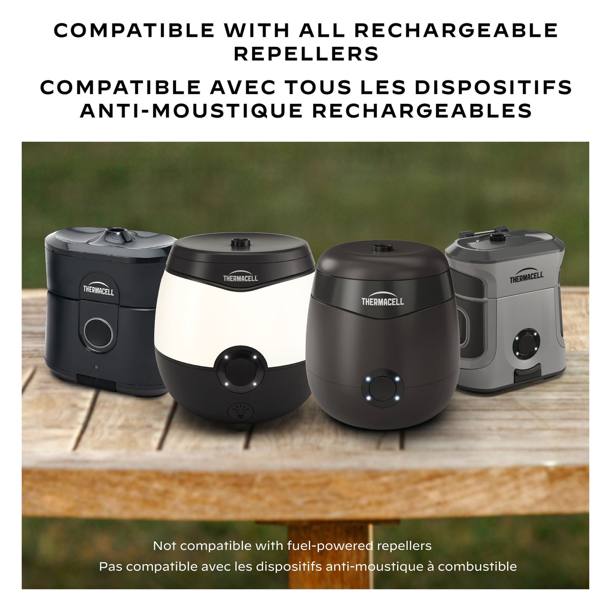 Thermacell E-ZoneGuard Rechargeable Mosquito Repellent Refill 144-Hour Pack