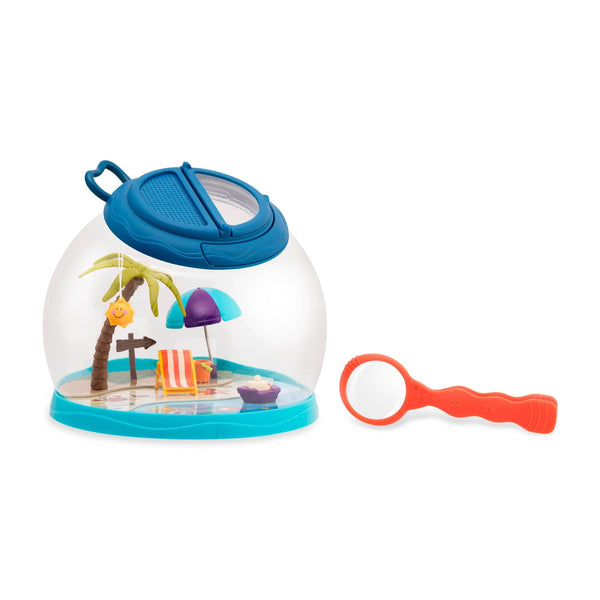 Tiki Retreat Insect Catcher Toy Discover Set with Bug House & Magnifier, Ages 4+ J7