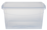 type A Clarity Transparent Storage Box with Lid, 50-L
