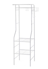 type A Linear Side Laundry Organization System, White