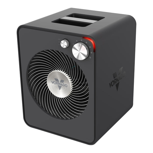 Vornado VMHi300 Whole Room Metal Heater with Adjustable Thermostat, Storm Grey V1
