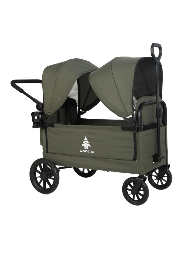 Woods Adjustable Stroller Wagon, Green Z3