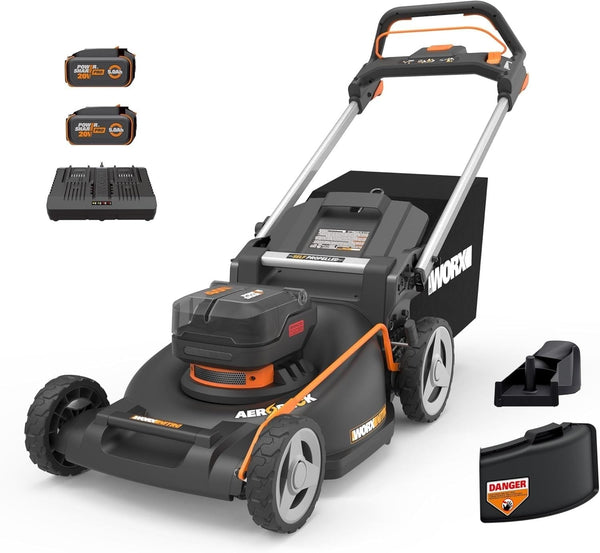 Worx 40V Nitro PowerShare 3-in-1 Self-Propelled 21-in Lawn Mower F0