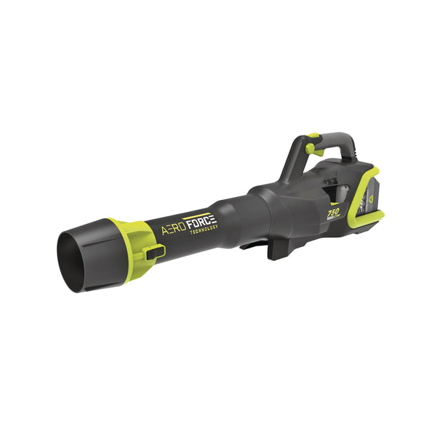 Yardworks 48V Lithium Ion Max Brushless AeroForce 2.0 750 CFM Leaf Blower Kit with (1) 4.0Ah Battery & (1) 2.0A Charger L2