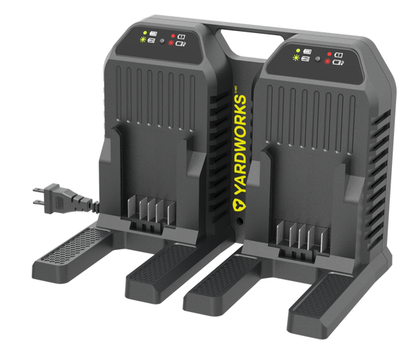 Yardworks 48V Max Dual Port Battery Charger P6